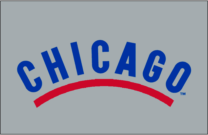 Chicago Cubs 1943-1956 Jersey Logo fabric transfer